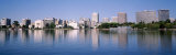 Panoramic View of the Waterfront and Skyline, Oakland, California, USA Fotografie-Druck von Panoramic Images 