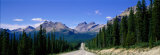 Road in Canadian Rockies, Alberta, Canada Reprodukcja zdjęcia autor Panoramic Images