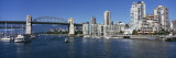 Buildings at the Waterfront, Burrard Street Bridge, Vancouver, British Columbia, Canada Photographic Print by Panoramic Images 