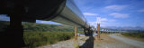 Low Angle View of a Pipeline, Trans-Alaskan Pipeline, Alaska, USA Photographic Print by Panoramic Images Low Angle View of a Pipeline, Trans-Alaskan Pipeline, Alaska, USA Photographic Print by Panoramic Images