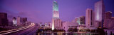 City in the Dusk, Miami, Florida, USA Photographic Print by Panoramic Images 