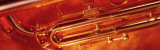 Colored Lights, Close-up of a Trumpet Photographic Print by Panoramic Images 