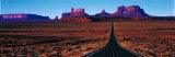 Route 163, Monument Valley, Tribal Park, Utah, USA Photographic Print by Panoramic Images 