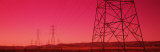 Power Lines in the Valley, Central Valley, California, USA Photographic Print by Panoramic Images 
