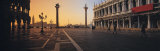 Walking Across a Street, the Piazetta with Palazzo Ducale and Libreria Vecchia, Venice, Italy Photographie par Panoramic Images 