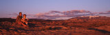 Seated Couple, Manta La Sal Mountains, Utah, USA Photographic Print by Panoramic Images 