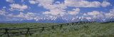 Clouded Sky Over Snow Covered Mountains, Grand Teton, Grand Teton National Park, Wyoming, USA Photographic Print by Panoramic Images Clouded Sky Over Snow Covered Mountains, Grand Teton, Grand Teton National Park, Wyoming, USA Photographic Print by Panoramic Images