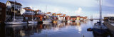 Boat Moored at the Dock, Smogen, Bohuslan, Sweden Photographic Print by Panoramic Images 