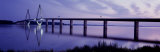 Twilight, Farobridge, Denmark Photographic Print by Panoramic Images 