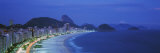 Beach, Copacabana, Rio De Janeiro, Brazil Reprodukcja zdjęcia autor Panoramic Images