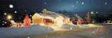 Holiday Lights, Laurentide, Quebec, Canada Photographic Print by Panoramic Images 