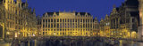 View of a Crowd Outside a Vintage Building, Grand Palace Square, Brussels, Belgium Photographic Print by Panoramic Images 