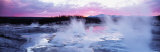 Sunset, Norris Geyser Basin, Wyoming, USA Photographic Print by Panoramic Images 