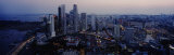 High Angle View of Buildings in a City, Singapore River, Singapore Lámina fotográfica por Panoramic Images High Angle View of Buildings in a City, Singapore River, Singapore Lámina fotográfica por Panoramic Images