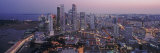 Aerial View of the Skyline of the Financial District, Singapore Fotografie-Druck von Panoramic Images 