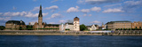 Rhine River, Dusseldorf, Germany Lámina fotográfica por Panoramic Images