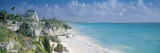 El Castillo, Quintana Roo Caribbean Sea, Tulum, Mexico Photographie par Panoramic Images 