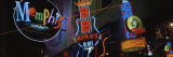 Neon Signs, Memphis, Tennessee, USA Photographic Print by Panoramic Images 