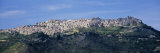 High Angle View of Houses on a Hill, Calascibetta, Sicily, Italy Photographic Print by Panoramic Images 