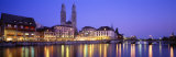 Commercial District, Limmatquai, Zurich, Switzerland Photographic Print by Panoramic Images 