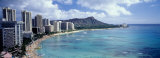 Waikiki Beach, Hawaii, USA Photographie par Panoramic Images 