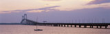 Newport Bridge, Narragansett Bay, Rhode Island, USA Fotografie-Druck von Elizabeth Yardley