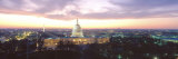 Twilight, Capitol Building, Washington DC, District of Columbia, USA Photographic Print by Panoramic Images 