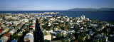 High Angle View of a City, Reykjavik, Iceland Photographic Print by Panoramic Images 