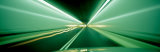Drivers Perspective in Tunnel, Blurred Motion Photographic Print by Panoramic Images 