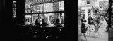 Tourists in a Cafe, Amsterdam, Netherlands Fotografie-Druck von Panoramic Images 