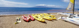 Canoes, Kanapali, Maui, USA Photographic Print by Panoramic Images Canoes, Kanapali, Maui, USA Photographic Print by Panoramic Images