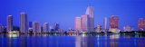 Dusk, Miami Florida, USA Photographic Print by Panoramic Images 