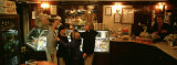 Mother with Her Children in an Ice-Cream Parlor Photographic Print by Panoramic Images 
