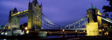 Tower Bridge, London, United Kingdom Photographie par Panoramic Images 