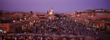 Djemma El Fina, Marrakech, Morocco Photographic Print by Panoramic Images 
