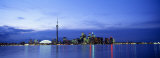 Skyline at Dusk, Toronto, Ontario, Canada Photographic Print by Panoramic Images 