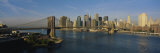 Bridge Across a River, Brooklyn Bridge, New York City, New York State, USA Photographic Print by Panoramic Images 
