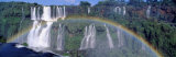 Rainbow, Iguacu Falls, Iguacu National Park, Brazil Lámina fotográfica por Panoramic Images