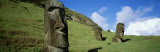 Stone Heads, Easter Islands, Chile Photographic Print by Panoramic Images 