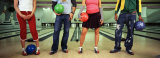 Youths in Bowling Alley, USA Photographic Print by Panoramic Images 