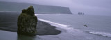 Rock Formation on the Beach, Reynisdrangar, Vik I Myrdal, Iceland Photographic Print by Panoramic Images 