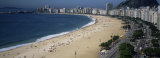 High Angle View of the Beach, Rid De Janeiro, Brazil Photographic Print by Panoramic Images 