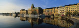 Reflection of Buildings on Water, Stockholm, Sweden Photographic Print by Panoramic Images 