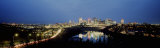 High Angle View of a River, Saskatchewan River, Edmonton, Alberta, Canada Photographic Print by Panoramic Images 
