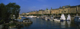 Boats in a River, Stockholm, Sweden Photographic Print by Panoramic Images 