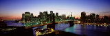 High Angle View of Brooklyn Bridge, New York City, New York State, USA Fotografisk trykk av Panoramic Images High Angle View of Brooklyn Bridge, New York City, New York State, USA Fotografisk trykk av Panoramic Images