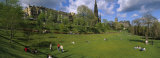Group of People Relaxing in a Garden, Princes Street Gardens, Edinburgh, Scotland, United Kingdom Photographic Print by Panoramic Images 