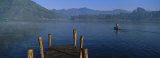 Pier on a Lake, Santiago, Lake Atitlan, Guatemala Photographic Print by Panoramic Images 