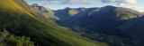 High Angle View of Grass Covering Mountains, Stob Ban, Glen Nevis, Scotland, United Kingdom Lámina fotográfica por Panoramic Images