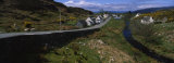 High Angle View of Houses Along a Road, Durinish, Highlands, Scotland, United Kingdom Photographic Print by Panoramic Images 